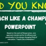 Teach Like a Champion PowerPoint